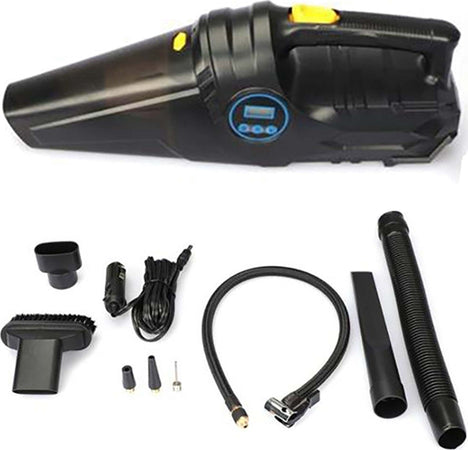 Aspirapolvere Per Auto Con Compressore Aria 120w Ricaricabile Senza Fili 12v Casa e cucina/Aspirapolvere e pulizia di pavimenti e finestre/Aspirapolvere/Aspirabriciole e aspirapolvere portatili Trade Shop italia - Napoli, Commerciovirtuoso.it