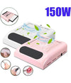 Aspirapolvere Per Unghie 80 W Manicure Professionale Collettore Polveri Filtro