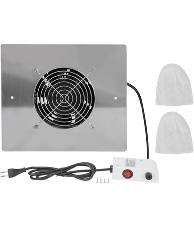 Aspirapolvere Per Unghie 60w Collettore Polveri Ventilatore Nail Art Professionale