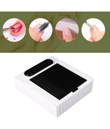 Aspirapolvere Per Unghie Nail Art Velocità Regolabile 80w Strumento Per Manicure