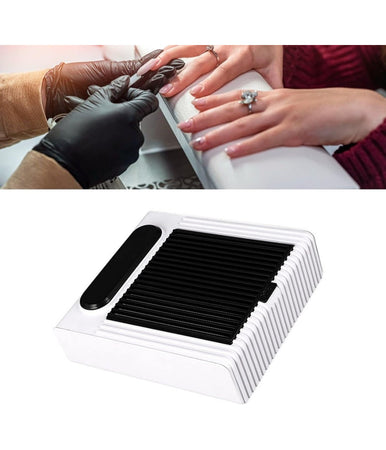 Aspirapolvere Per Unghie Nail Art Velocità Regolabile 80w Strumento Per Manicure