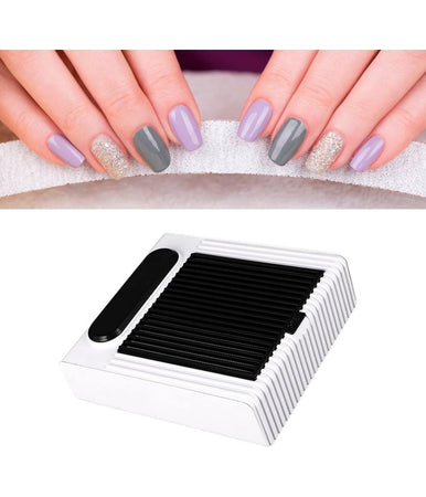 Aspirapolvere Per Unghie Nail Art Velocità Regolabile 80w Strumento Per Manicure