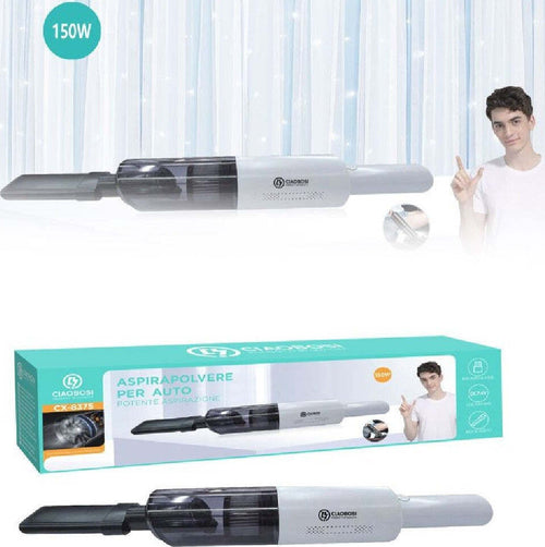 Aspirapolvere Senza Fili Casa Auto Ricaricabile Usb 150w Dc7.4v Pulizia Cx-8375 Casa e cucina/Aspirapolvere e pulizia di pavimenti e finestre/Aspirapolvere/Aspirabriciole e aspirapolvere portatili Trade Shop italia - Napoli, Commerciovirtuoso.it