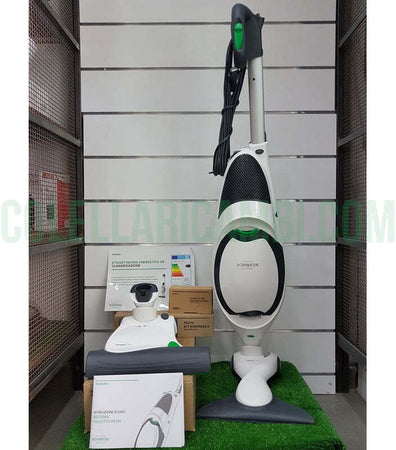 Aspirapolvere Vorwerk Folletto VK150 con Battitappeto EB370 Rigenerato