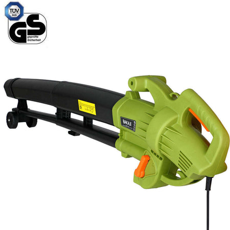 Aspiratore per foglie Trituratore e Soffiatore Elettrico 3000W Aspirafoglie 3in1