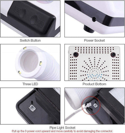 Aspiratore Polvere Polveri Ricostruzione Unghie Nail Art 2 In 1 60 Watt 45db Salute e Bellezza > Manicure e Pedicure > Nail Art Trade Shop italia - Napoli, Commerciovirtuoso.it