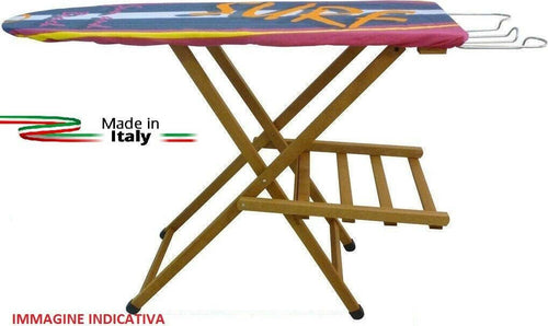 Asse-Tavola-Tavolo-da-stiro-in-legno-levigato-Noce-lusso