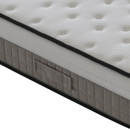 Materasso Schiuma HR Alto 22 cm Alta Densità - Sistema di Alleviamento dei Punti di Pressione - Elastico e indeformabile Ortopedico