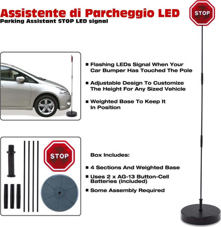 ASSISTENTE DI PARCHEGGIO A LED SEGNALE STOP CON ASTA SENSORE DI VIBRAZIONE AUTO Elettronica/Elettronica per veicoli/Elettronica per auto/Park Assist Trade Shop italia - Napoli, Commerciovirtuoso.it