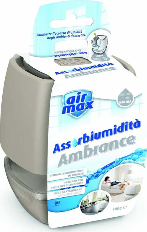 Assorbiumidità AirMax KIT MINI TAB AMBIANCE 100 GR BEIGE (212366) Salute e cura della persona/Pulizia e cura della casa/Assorbitore di umidità Scontolo.net - Potenza, Commerciovirtuoso.it