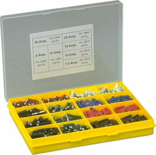 Assortimento fusibili bilama e siluro