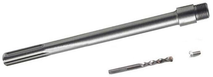 Asta Barra 35 Cm Attacco Grande Max Prolunga Per Fresa Carotatrice Tazza Punte Trapano Tools