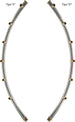 Asta atomizzatore curva Ø ventola 600mm e raggio 345mm