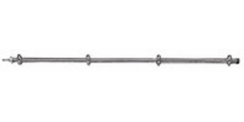 Asta diserbo in acciaio inox 4 porta getti 800mm