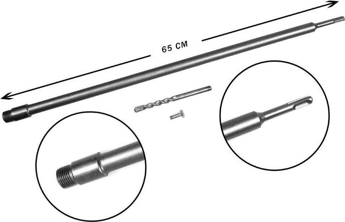Asta Per Tazza Fresa Carotatrice Attacchi Sds Max Sds Plus Cm Casa, arredamento e bricolage > Bricolage e fai da te > Elettroutensili > Punte per Trapano Trade Shop italia - Napoli, Commerciovirtuoso.it
