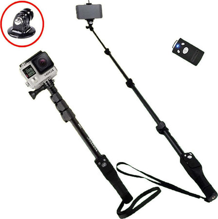Selfie Stick Per Giornalisti Senza Cameran Asta Con Microfono Solocam - Foto 6