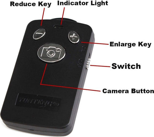 Asta Selfie Con Treppiede E Telecomando Bluetooth - Estendibile Fino A 165 Cm - Per IPhone E Android - Nero - Foto 7