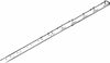 Asta porta denti 2,05 mt adattabile al riferimento originale 13013310 Gaspardo FBR