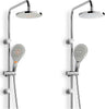 ASTA SALISCENDI CROMATA COLONNA DOCCIA SOFFIONE FISSO DOCCETTA CON SALISCENDI Fai da te/Attrezzature per cucine e bagni/Attrezzature per bagni/Rubinetti per docce e vasche da bagno e parti/Sistemi per vasche da bagno e docce Trade Shop italia - Napoli, Commerciovirtuoso.it