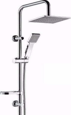 ASTA SALISCENDI CROMATA COLONNA DOCCIA SOFFIONE FISSO DOCCETTA SATURN 9005 Fai da te/Attrezzature per cucine e bagni/Attrezzature per bagni/Rubinetti per docce e vasche da bagno e parti/Sistemi per vasche da bagno e docce Trade Shop italia - Napoli, Commerciovirtuoso.it