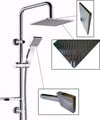 Asta Saliscendi Cromata Colonna Doccia Soffione Fisso Doccetta Saturn 9005 Fai da te/Attrezzature per cucine e bagni/Attrezzature per bagni/Docce e componenti doccia/Sistemi saliscendi per vasche da bagno e docce Trade Shop italia - Napoli, Commerciovirtuoso.it