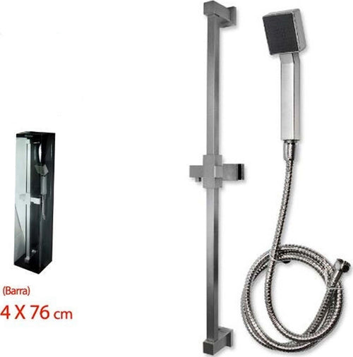 ASTA SALISCENDI CROMATO PER DOCCIA SOFFIONE DOCCETTA 1 GETTO LACCIO 1,5MT Fai da te/Attrezzature per cucine e bagni/Attrezzature per bagni/Rubinetti per docce e vasche da bagno e parti/Sistemi per vasche da bagno e docce Trade Shop italia - Napoli, Commerciovirtuoso.it