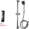 Asta-Saliscendi-Cromato-Per-Doccia-Soffione-Doccetta-1-Getto-Laccio-1,5mt