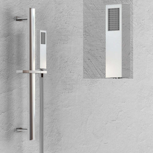 Asta Saliscendi Doccia 003 Ottone Cromato Rettangolare Doccetta Relax P6,5xH80 Fai da te/Attrezzature per cucine e bagni/Attrezzature per bagni/Docce e componenti doccia/Sistemi saliscendi per vasche da bagno e docce Ogomondo - Martina Franca, Commerciovirtuoso.it
