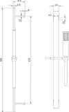 Asta Saliscendi Doccia 003 Ottone Cromato Rettangolare Doccetta Relax P6,5xH80 Fai da te/Attrezzature per cucine e bagni/Attrezzature per bagni/Docce e componenti doccia/Sistemi saliscendi per vasche da bagno e docce Ogomondo - Martina Franca, Commerciovirtuoso.it