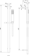 Asta Saliscendi Doccia 004 Ottone Cromato Ovale Doccetta Relax P7,3xH80 Fai da te/Attrezzature per cucine e bagni/Attrezzature per bagni/Docce e componenti doccia/Sistemi saliscendi per vasche da bagno e docce Ogomondo - Martina Franca, Commerciovirtuoso.it