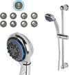 ASTA SALISCENDI DOCCIA CON DOCCETTA REGOLABILE E PORTASAPONE - PRATIKO 510 Fai da te/Attrezzature per cucine e bagni/Attrezzature per bagni/Rubinetti per docce e vasche da bagno e parti/Sistemi per vasche da bagno e docce Trade Shop italia - Napoli, Commerciovirtuoso.it