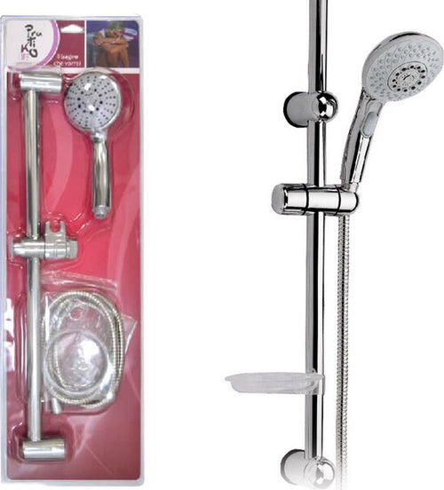 ASTA SALISCENDI DOCCIA CON DOCCETTA REGOLABILE MOD. MILANO - PRATIKO 048 Fai da te/Attrezzature per cucine e bagni/Attrezzature per bagni/Rubinetti per docce e vasche da bagno e parti/Sistemi per vasche da bagno e docce Trade Shop italia - Napoli, Commerciovirtuoso.it