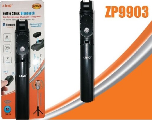 Asta-Supporto-Selfie-Jack-Autoscatto-Allungabile-Bastone-Stick-Bluetooth-Zp9903