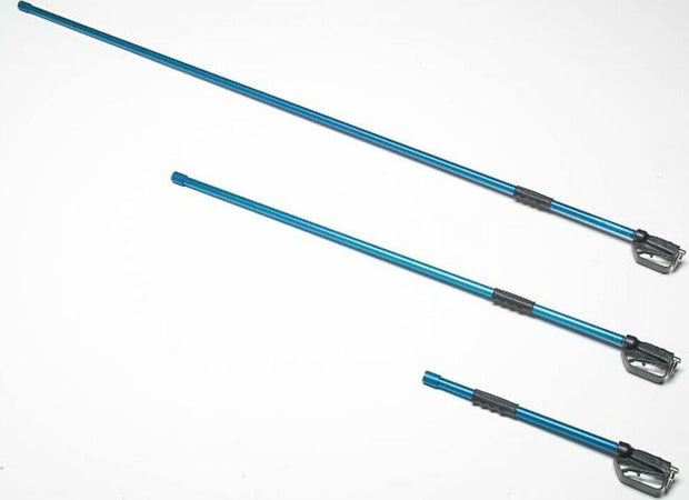 Asta telescopica per abbacchiatore pneumatico estensibile da 145 a 225 cm