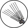 Astina carbonio per abbacchiatore 170mm Confezione da 2pz