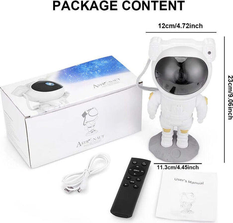 Proiettore Di Stelle Astronauta Con Telecomando - Luce Notturna, Temporizzabile, Per Camera Da Letto - Foto 4
