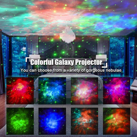 Astronaut-Proiettore-Nebulosa-Galassia-Stella-Luce-Notturna-Telecomando-Lampada-Da-Tavolo-5w