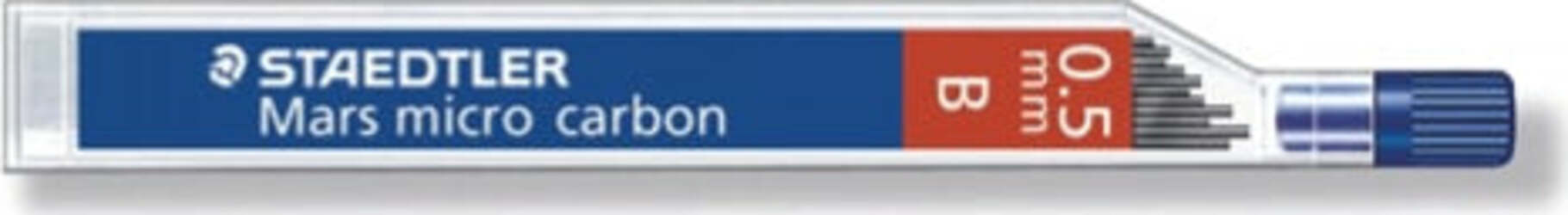Astuccio 12 Mine Mars Micro - mina 0 5mm - gradazione B - Staedtler - conf. 12 astucci Cancelleria e prodotti per ufficio/Penne matite scrittura e correzione/Matite/Mine per portamine Eurocartuccia - Pavullo, Commerciovirtuoso.it