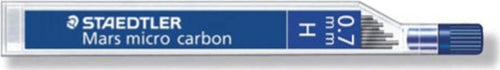 Astuccio 12 Mine Mars Micro - mina 0 7mm - gradazione H - Staedtler - conf. 12 astucci Cancelleria e prodotti per ufficio/Penne matite scrittura e correzione/Matite/Mine per portamine Eurocartuccia - Pavullo, Commerciovirtuoso.it
