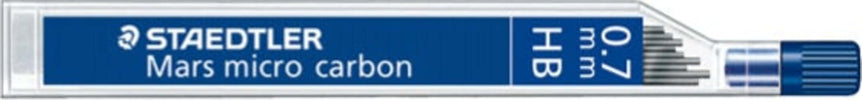 Astuccio 12 Mine Mars Micro - mina 0 7mm - gradazione HB - Staedtler - conf. 12 astucci Cancelleria e prodotti per ufficio/Penne matite scrittura e correzione/Matite/Mine per portamine Eurocartuccia - Pavullo, Commerciovirtuoso.it