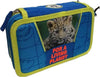 Astuccio-3-Scomparti-Zip-Wwf-Scuola-Portapastelli-Penne-Pennarelli-Accessoriato