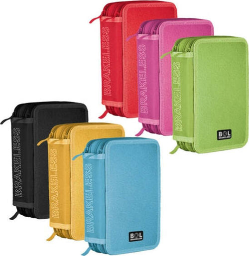 Astuccio 3 zip colors - 13x20x7 5cm - colori assortiti - Ri.Plast [multipack] 12 pezzi Cancelleria e prodotti per ufficio/Scuola e materiale didattico/Materiale scolastico/Cartelle e zaini per la scuola/Astucci Eurocartuccia - Pavullo, Commerciovirtuoso.it