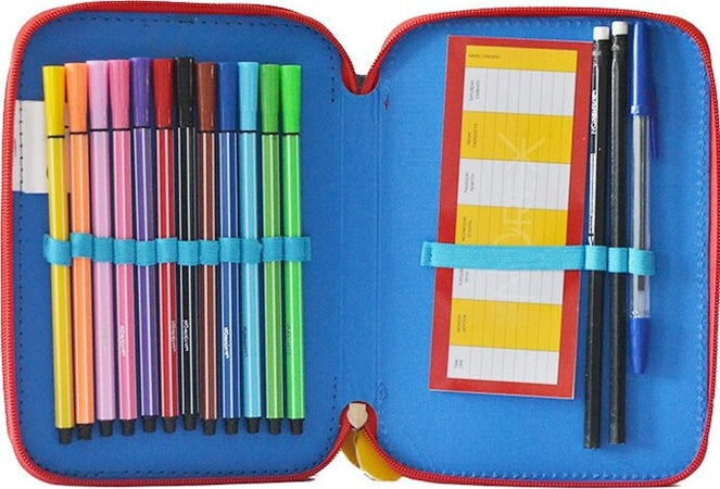 Astuccio a 2 Zip Disney Jake e i Pirati con Accessori per la Scuola e il Disegno Cancelleria e prodotti per ufficio/Scuola e materiale didattico/Materiale scolastico/Cartelle e zaini per la scuola/Astucci Trade Shop italia - Napoli, Commerciovirtuoso.it