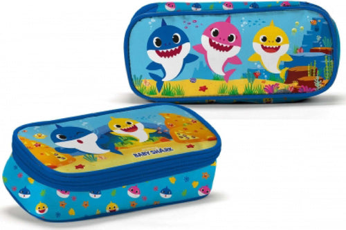 Astuccio Baby Shark dim. L 22 x H 5 x W 9 cm Cancelleria e prodotti per ufficio/Scuola e materiale didattico/Materiale scolastico/Cartelle e zaini per la scuola/Astucci Store Kitty Fashion - Roma, Commerciovirtuoso.it