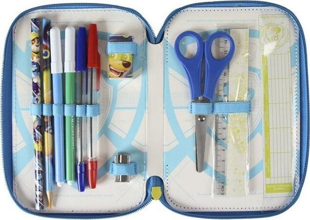 ASTUCCIO CHASE E MARSHALL PAW PATROL 3 ZIP TRIPLO SCOMPARTO ACCESSORIATO SCUOLA Cancelleria e prodotti per ufficio/Scuola e materiale didattico/Materiale scolastico/Cartelle e zaini per la scuola/Astucci Trade Shop italia - Napoli, Commerciovirtuoso.it
