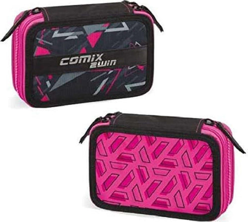 Astuccio Comix 2win 3zip Scomparti Portapastelli Penne Scuola Accessoriato Fuxia Giocattoli e infanzia > Scuola > Astucci Trade Shop italia - Napoli, Commerciovirtuoso.it