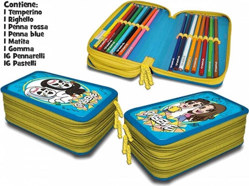 Astuccio Completo 3 Scomparti Zip Donuts Bts Portapastelli Pennarelli Scuola Giocattoli e infanzia > Scuola > Astucci Trade Shop italia - Napoli, Commerciovirtuoso.it