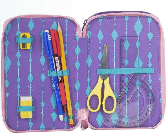ASTUCCIO COMPLETO 3 ZIP FROZEN ELSA ANNA ACCESSORIATO BAMBINE SCUOLA Cancelleria e prodotti per ufficio/Scuola e materiale didattico/Materiale scolastico/Cartelle e zaini per la scuola/Astucci Trade Shop italia - Napoli, Commerciovirtuoso.it