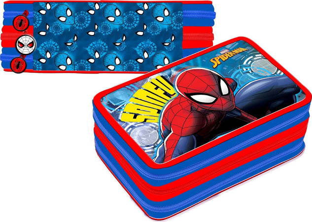 Astuccio Completo 3 Zip Spiderman Uomo Ragno Accessoriato Bambini Scuola Delux Giocattoli e infanzia > Scuola > Astucci Trade Shop italia - Napoli, Commerciovirtuoso.it