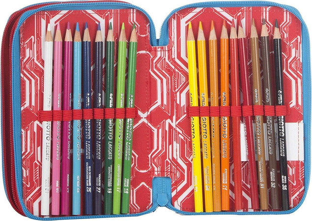 Astuccio Completo 3 Zip Spiderman Uomo Ragno Accessoriato Bambini Scuola Delux Giocattoli e infanzia > Scuola > Astucci Trade Shop italia - Napoli, Commerciovirtuoso.it
